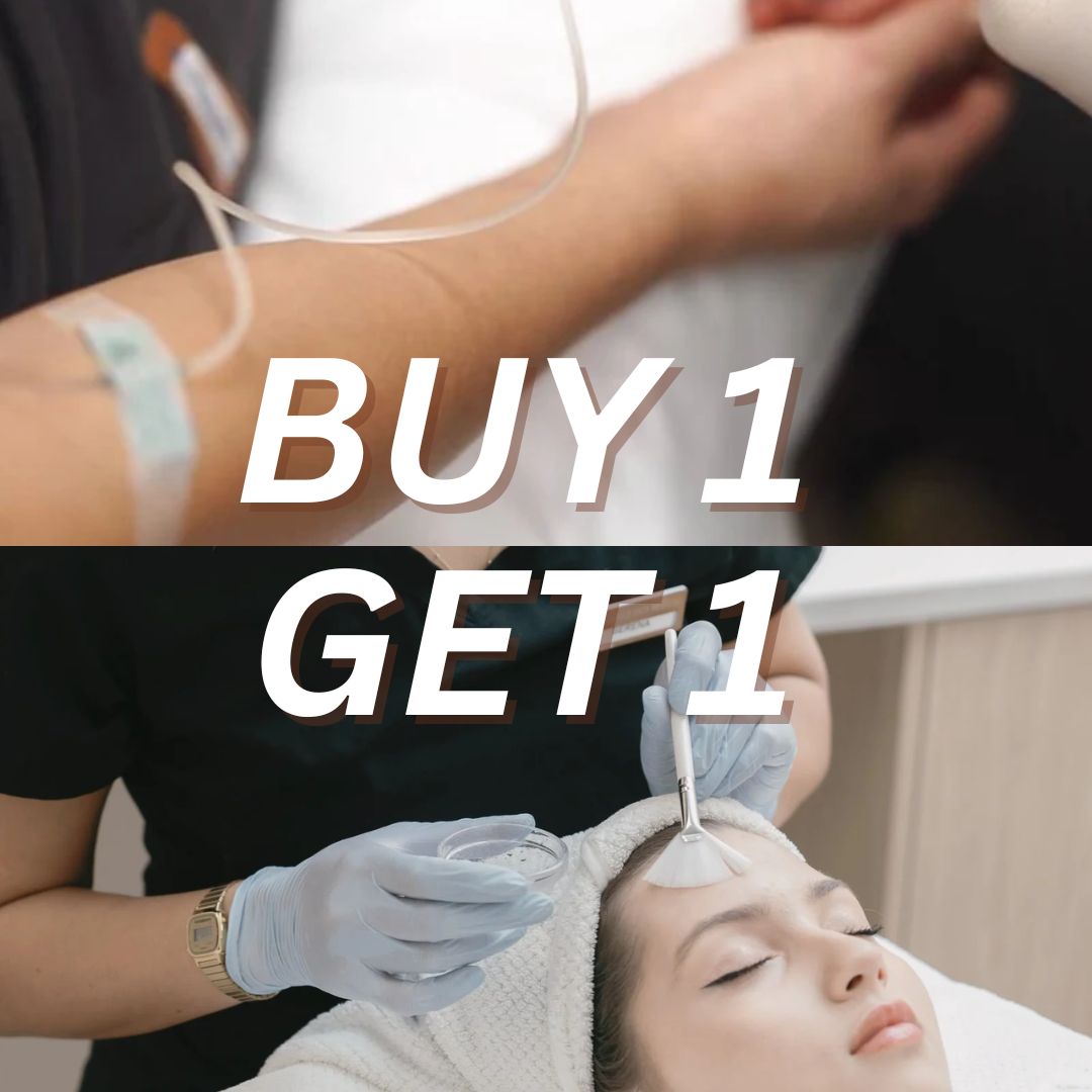 Buy 1 Get 1 Promo | Glutathione IV Drip + Chemical Peel